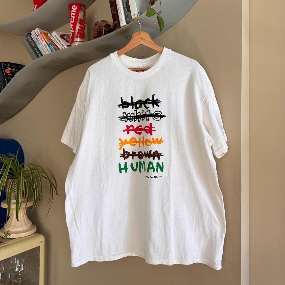 White Race Social Tee
